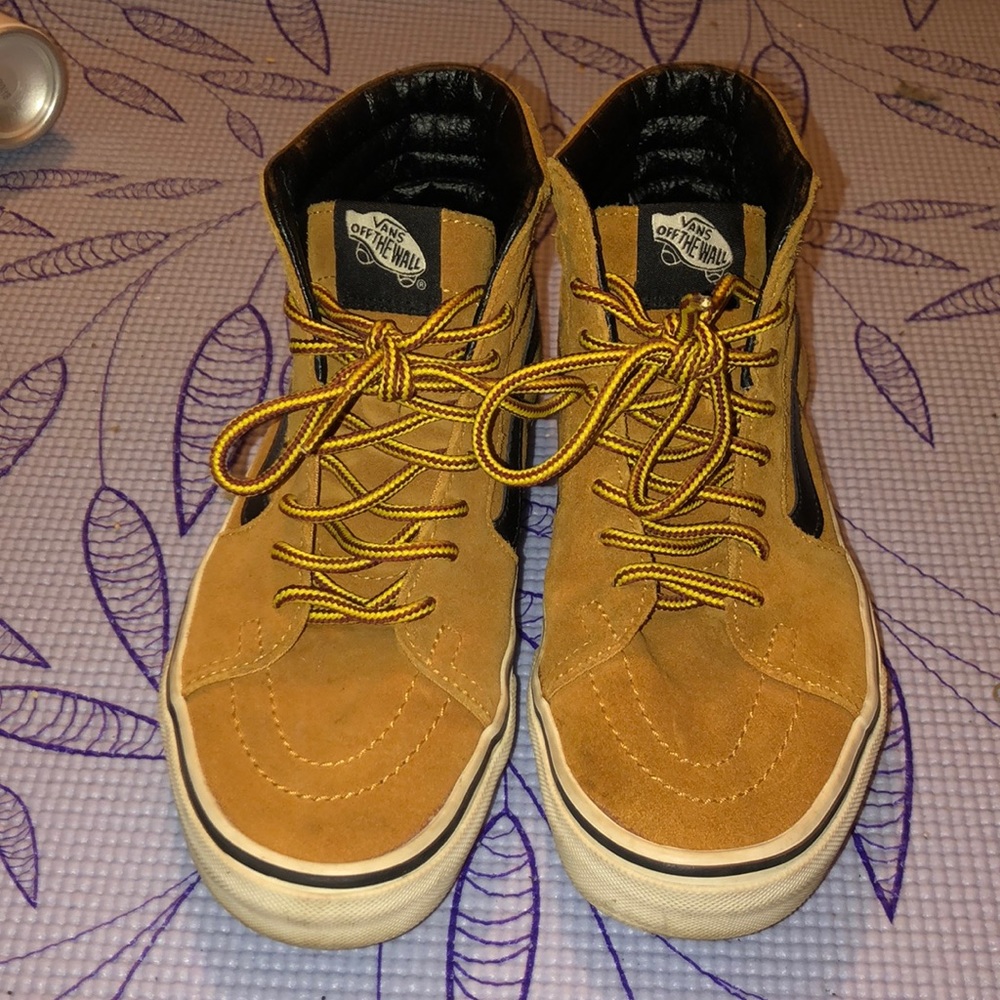 Vans mustard/brown High Tops